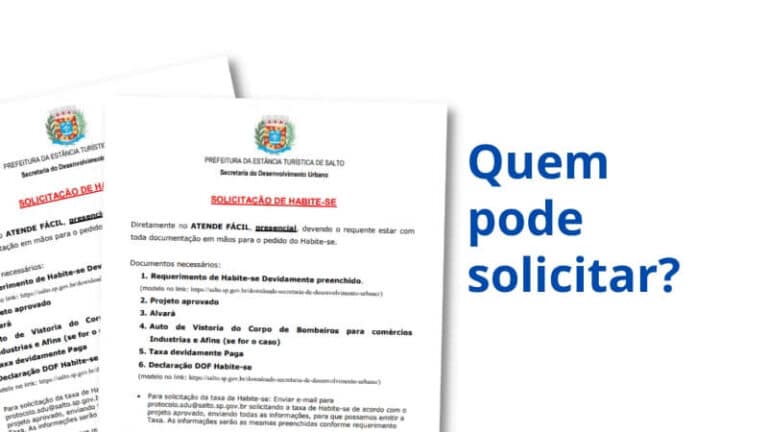 Habite Se Veja Como Emitir Esse Documento Cashme